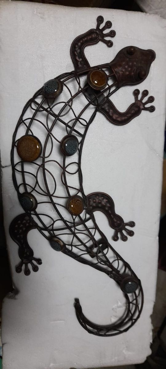 60 Cm Aprox Lagartos De Metal De Pared