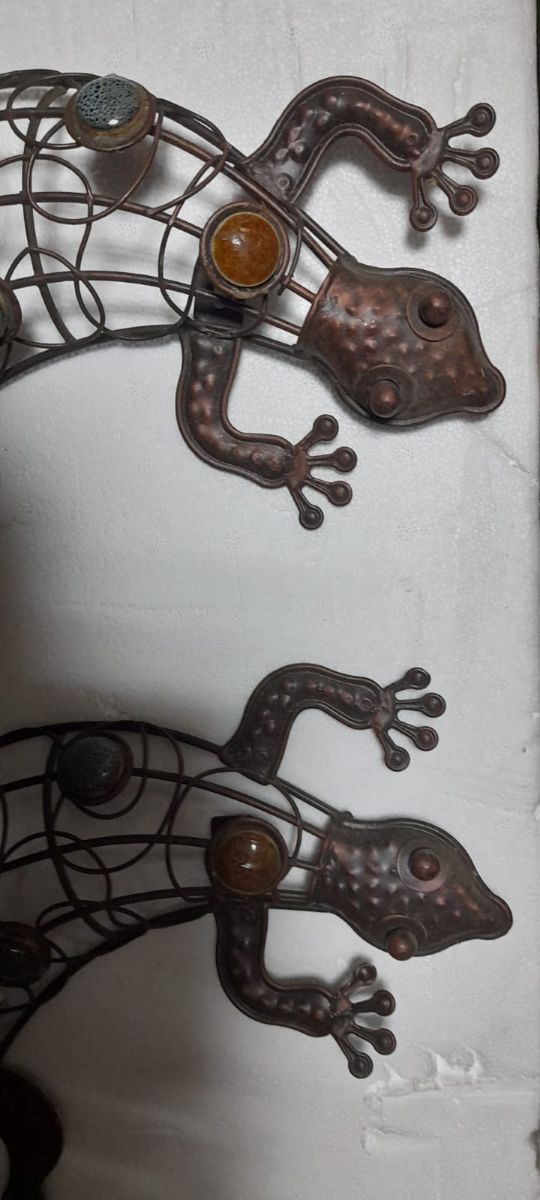60 Cm Aprox Lagartos De Metal De Pared