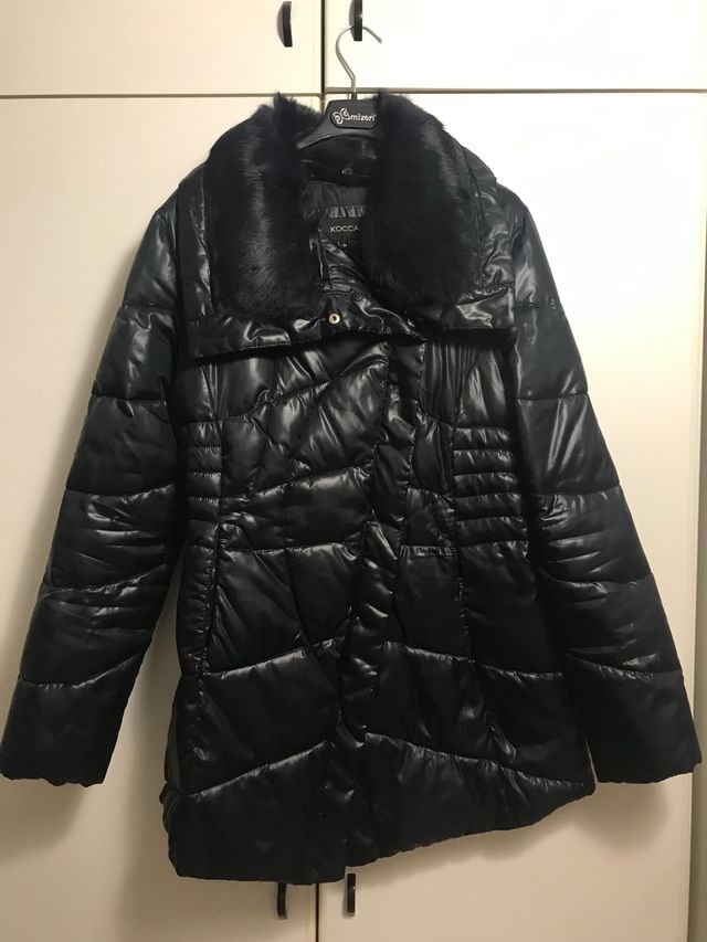 Giubbotto piumino Kocca nuovo Vera pelliccia