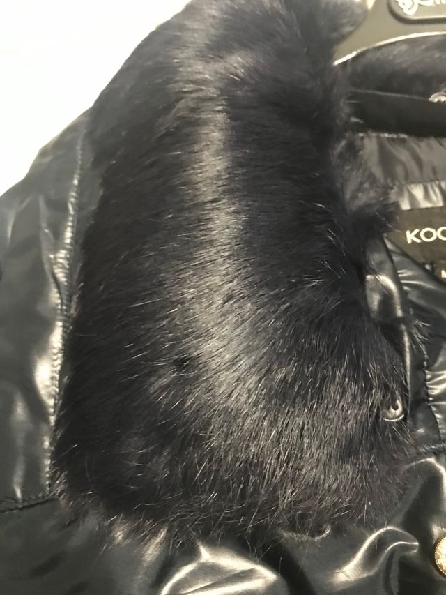 Giubbotto piumino Kocca nuovo Vera pelliccia