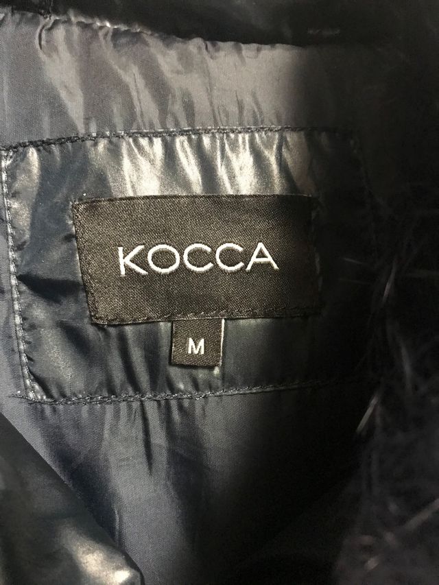 Giubbotto piumino Kocca nuovo Vera pelliccia