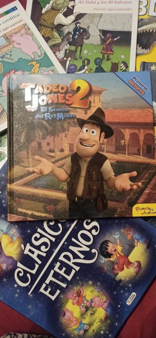 Lote de 10 cuentos para niños.