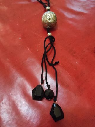 COLLAR MUJER LARGO CUERDA