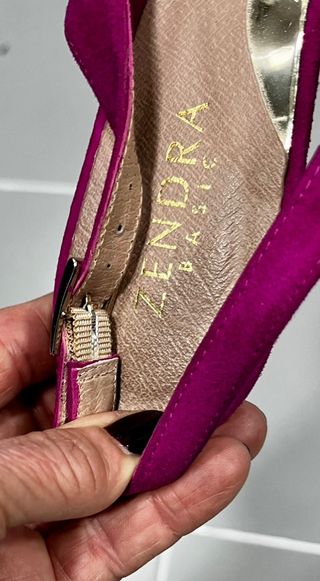 Zapatos salón fucsia 38