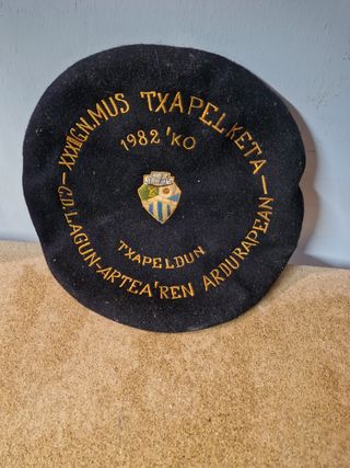 Txapela torneo mus Lagun Artean 1982