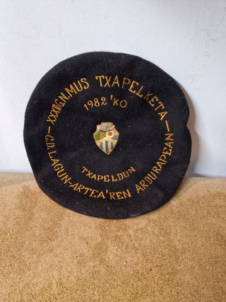 Txapela torneo mus Lagun Artean 1982