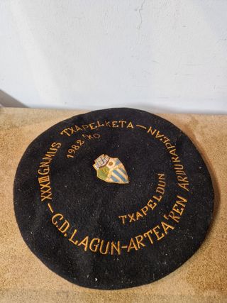 Txapela torneo mus Lagun Artean 1982