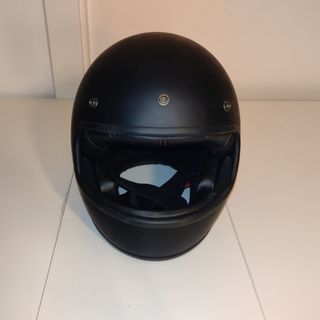 Conjunto casco moto
