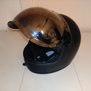 Conjunto casco moto