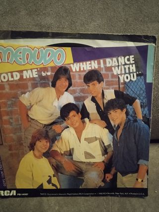 cinco discos de vinilo pequeños o lp antiguos buen