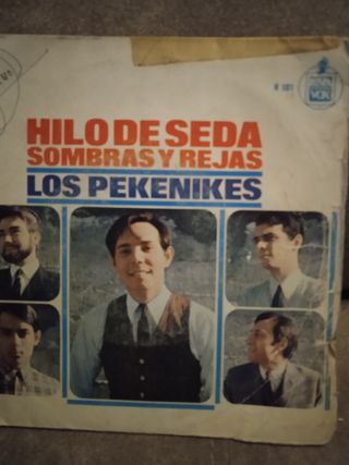 cinco discos de vinilo pequeños o lp antiguos buen