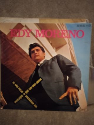 cinco discos de vinilo pequeños o lp antiguos buen