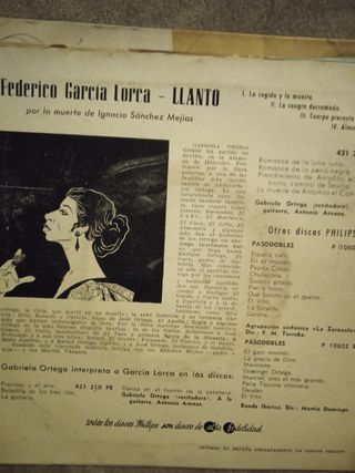 cinco discos de vinilo pequeños o lp antiguos buen