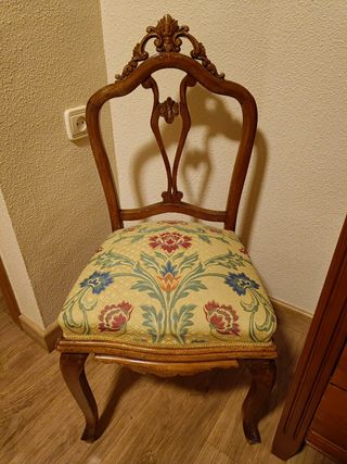 silla antigua vintage