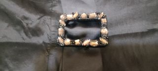 Bolso de flecos cuero 