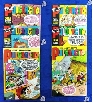 6 Tebeos de Super Pulgarcito
