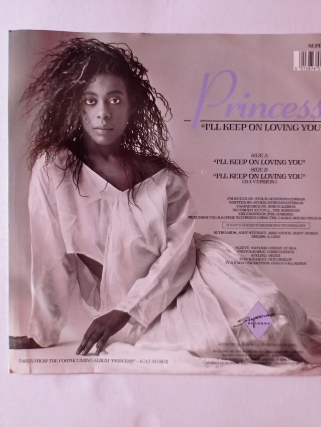 vinilo maxisingle de princess