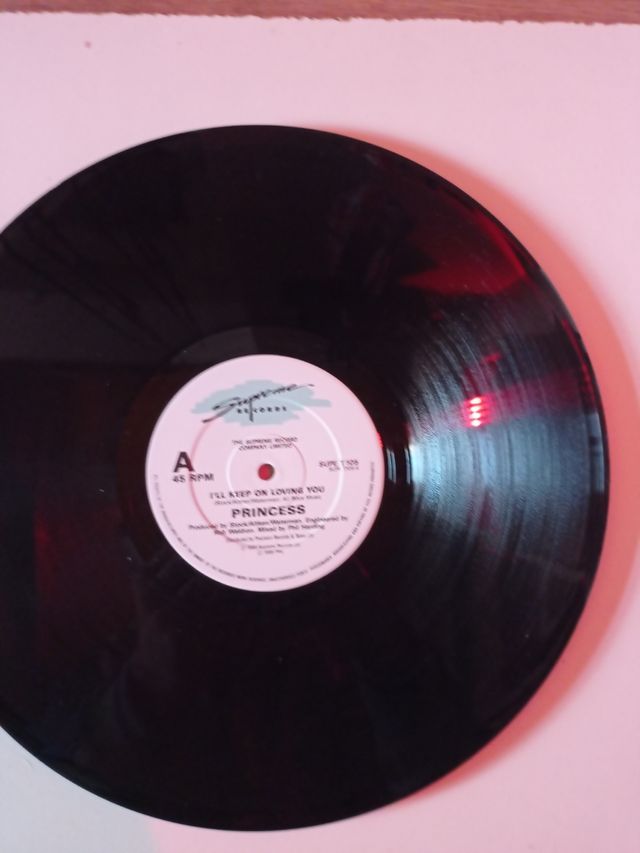 vinilo maxisingle de princess