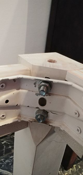 Mesa de madera extensible