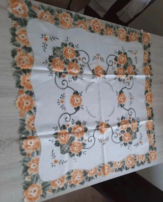 Mantel con servilletas sin estrenar 