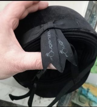 Cappello da fantino taglia 58 nero Decathlon