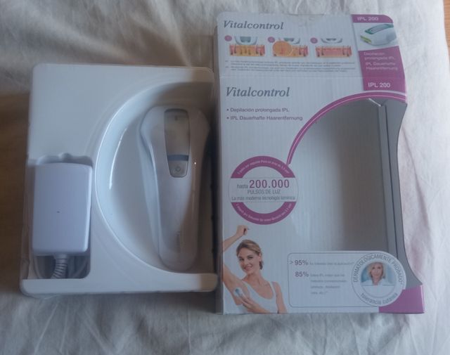 Vitalcontrol Depiladora laser IPL200 nueva!