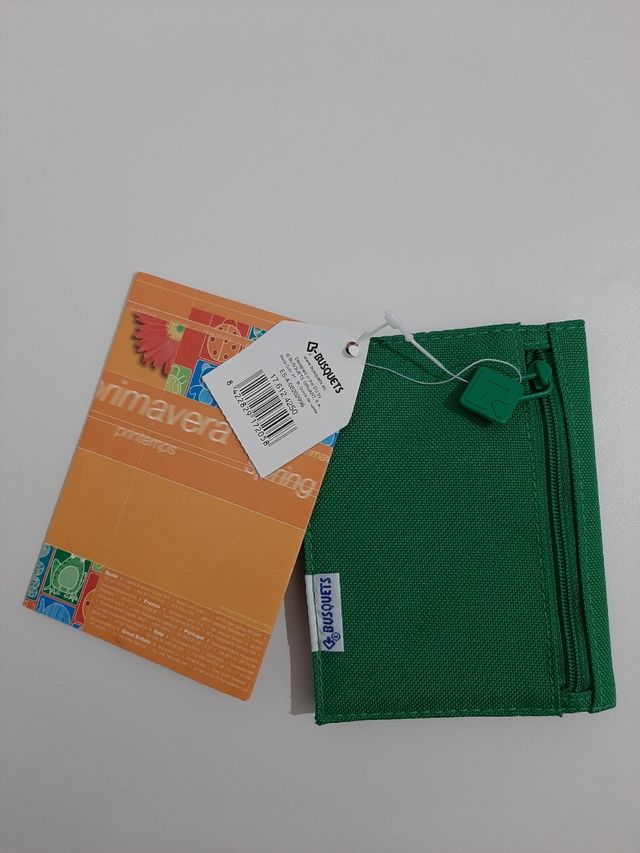 Nostalgia Cartera Billetera Rana Wallet green frog