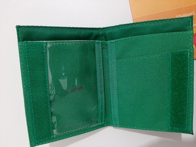 Nostalgia Cartera Billetera Rana Wallet green frog