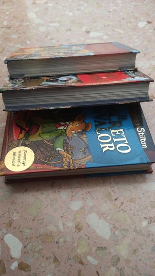 Libros de Gerónimo Stilton, Editorial Destino.