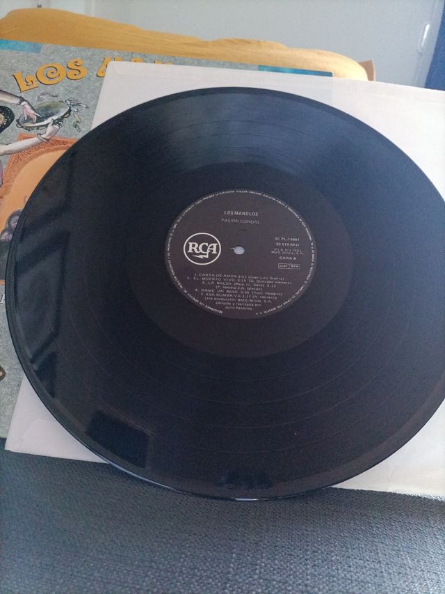 Disco vinilo Los Manolos