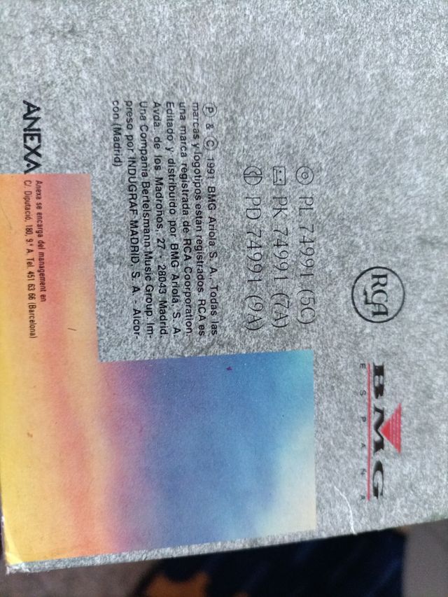 Disco vinilo Los Manolos