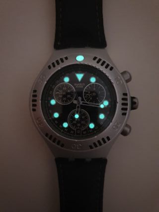 Reloj Swatch Vintage Irony Scuba 200 Chrono