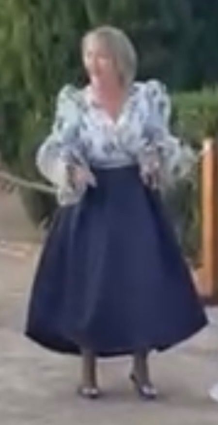 Vestido fiesta ceremonia midi/largo palabra honor