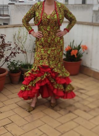 Traje de flamenca 