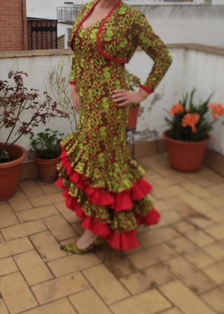 Traje de flamenca 