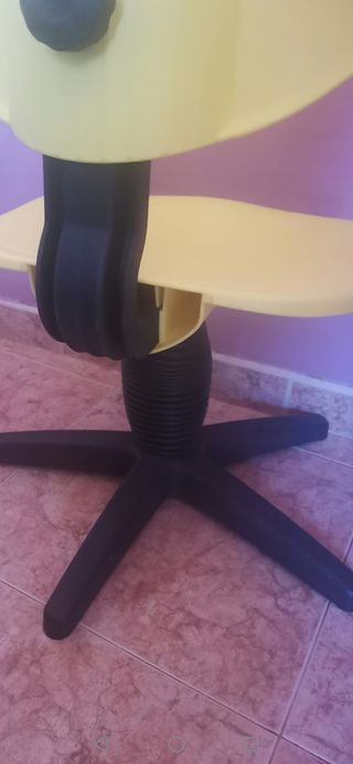 silla de ordenador, escritorio infantil. 