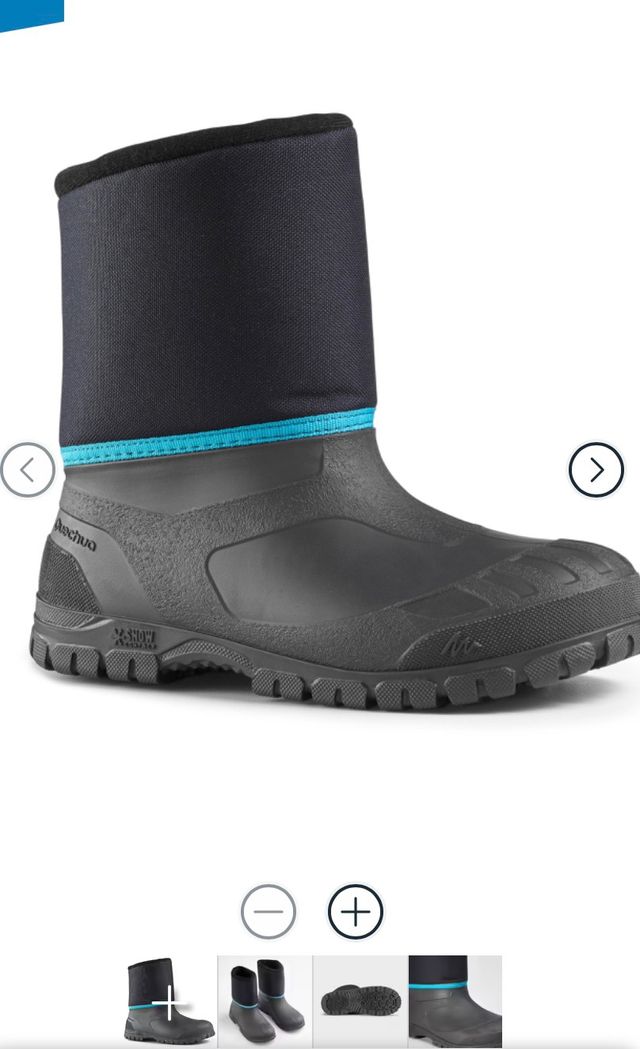 Botas de nieve niño talla 28