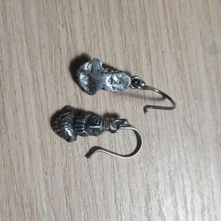 Pendientes réplica fenicia plata de ley