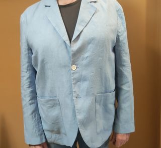 Américana Zara Studio de algodón talla L