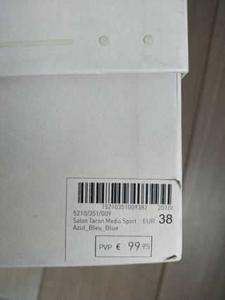 zapatos piel azul marino