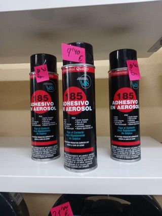 pegamento adhesivo en spray