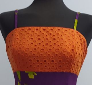 Traje de flamenca NUEVO tirantas Talla 40-42