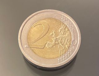 Moneta 2 euro anniversario nascita Giuseppe Verdi 