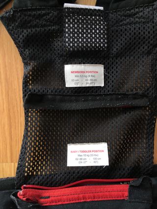 MOCHILA BABYBJÖRN PORTA BEBÉ ONE