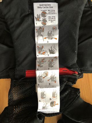 MOCHILA BABYBJÖRN PORTA BEBÉ ONE