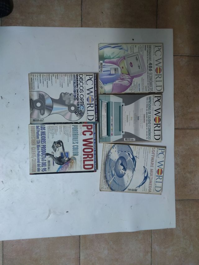 Lote 5 revistas PCWORLD