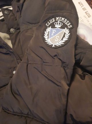 anorak, cazadora,marron