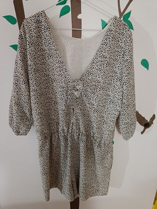 Mono corto Zara estampado
