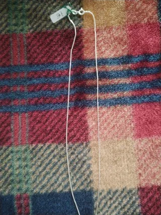 Cadenas PLATA cierre Joyería.Precio pack 1foto 18€