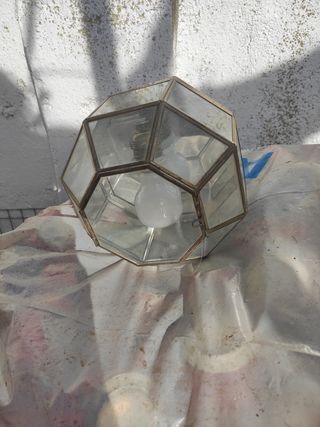 lampara de pared antigua